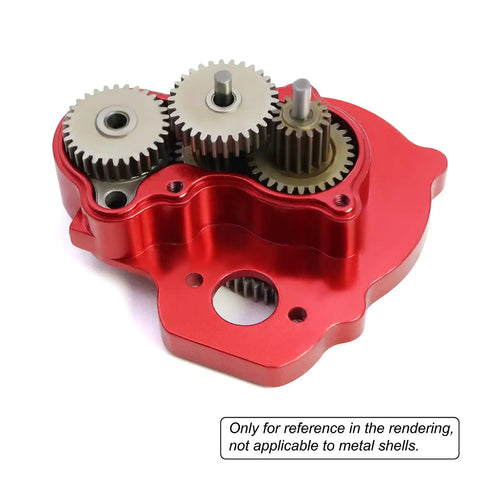 Beefed Up Hardened Steel RC Crawler Transmission Gear Set for 1 by 24 and 1 by 18 Scale Models Precision Machined Gearbox Upgrade