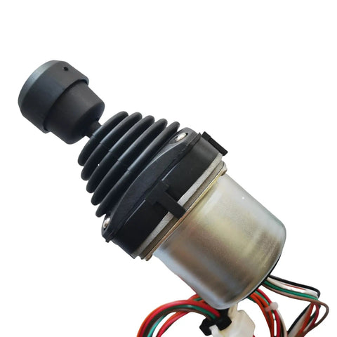 New Heavy Duty Lift Swing Joystick Controller Built Tough Dead On Fit For Jlg Boom Lifts Models 450a 400s 800a 1600317 No Sweat Installation showing joystick top view.