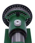 Top view of Rock Solid Spin Indexing Jig With Standard 5C Collet and Heavy Duty Cast Steel Body, featuring numbered index dial.