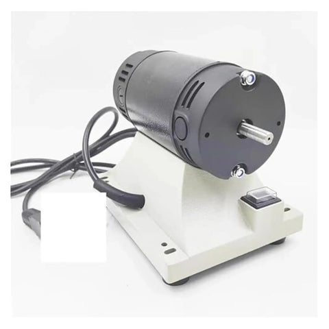 Heavy Duty 800W Bench Grinder Stone Polishing Machine with Flexible Shaft Handle and powerful motor.