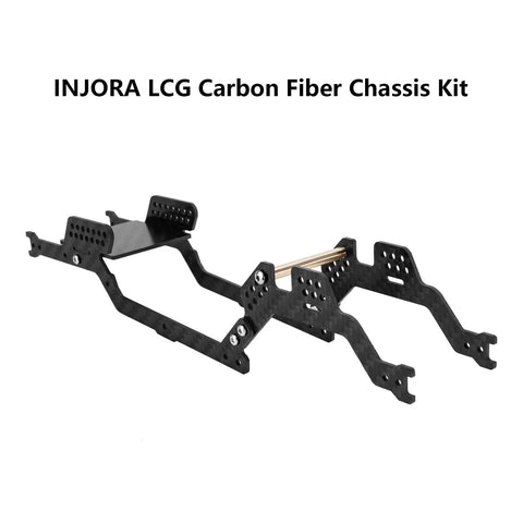 Carbon Fiber LCG Chassis Kit For TRX4M Bronco One Eighteen RC Crawler Upgrade with low center of gravity frame visible