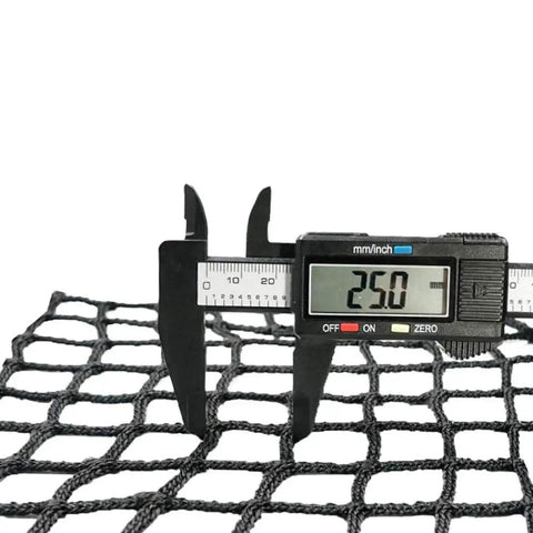 Heavy Duty Knotless 10 By 10 Feet Practice Net For Baseball Soccer Hockey Golf Indoors Outdoors With 1 Inch Square Mesh And 3mm Cord