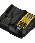 Xtreme 12V Drill Driver Kit With Three Eighths Inch Chuck, cordless power tool battery charger in black with label