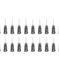 20 Pack 16G Dispensing Needles With Luer Lock For Liquid Glue Gun, 1.5 Inch PTFE Needle Tube And PP Heat Resistant Plastic Blunt Tips, Perfect For Precise Adhesive Dispensing In Crafts, Electronics, And DIY Projects Gray, 20 gray needles