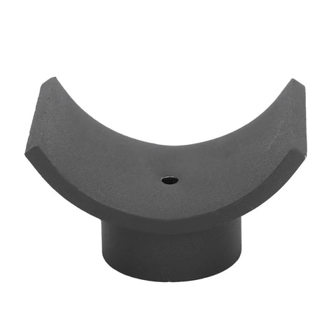 Rugged Bottle Jack Adapter With Iron Construction For Secure Axle Lifting 2 Inch Pad Diameter Saddle Fits Dana 60 70 80 Axles Support
