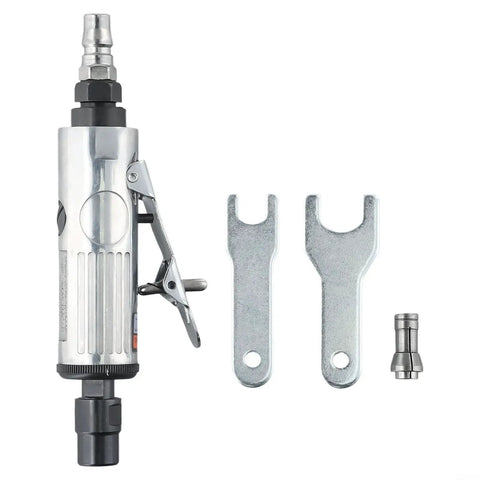 Top Notch Pneumatic Air Die Grinder Kit With Hella Fast Rotation And Sweet Smooth Polishing For Boss Level Metal Mold Grinding and Reliable Shop Tools with accessories.
