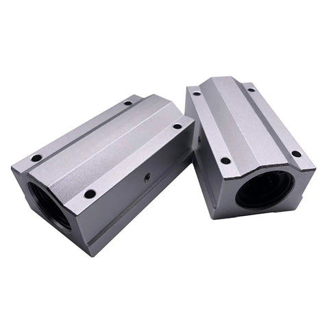 Linear Motion Bearing Slides for CNC Machines and 3D Printers, Compatible SCS6UU-SCS20UU and SCS8LUU-SCS13LUU, 1 Pc, Precision Tooling for Smooth, Accurate Travel in Pro-Grade Builds.