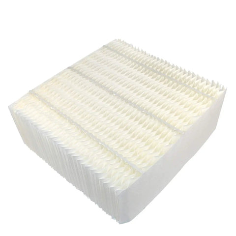 2 Pack Wick Filter Replacement For Essick Air AIRCARE Bemis 1043 Fits EP9500 EP9700 humidifiers, white mesh material, square shape