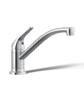 JOLT Swing Spout Faucet Without Side Spray In Metal Construction With Polished Chrome Finish, Deck Mounted Single Hole Installation