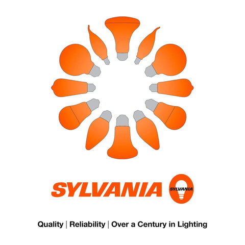 Sylvania orange light bulb circle logo with "Quality | Reliability" text below