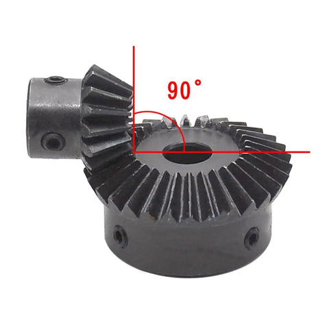 Bevel Gear 1.5 Module With 1 To 2 Ratio And 40 Teeth Great For DIY Projects 15 To 30 And 20 To 40 Tooth Options Steel Inner Hole 8 To 15 mm High Precision Mechanical Transmission Gear For Smooth Quiet Power Transfer