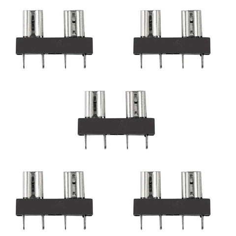 10 Pcs SL-506P Mini Blade Fuse Holder For Auto Automotive Boat Marine 32V PCB Board Compatible Easy Wire Installation