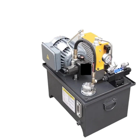 Workhorse Compact Hydraulic Power Unit And Oil Pump Station With 5.5kw Motor 220V Electric Plug And Play 2 Way Valve, compact design, powered by 5.5kW motor.