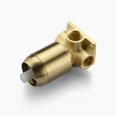 Kick Back And Relax With This Heavy Duty Brushed Gold Shower Setup Featuring A Slick Eight Inch Rain Showerhead And Premium Brass Body, solid brass valve.