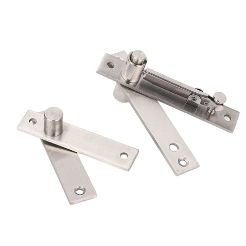 Beefy Heavy Duty Pivot Hinge With 300 Lbs Load Bearing And 360 Degree Rotation Concealed Door Hinge For Secret Door Or Hidden Bookcase Made From Stainless Steel WALFRONT