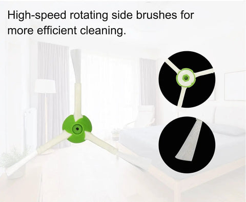Must Have Roomba Replacement Parts Kit Compatible With I7 I7 Plus I3 I4 I6 I8 And J7 Series Vacuum side brushes detail