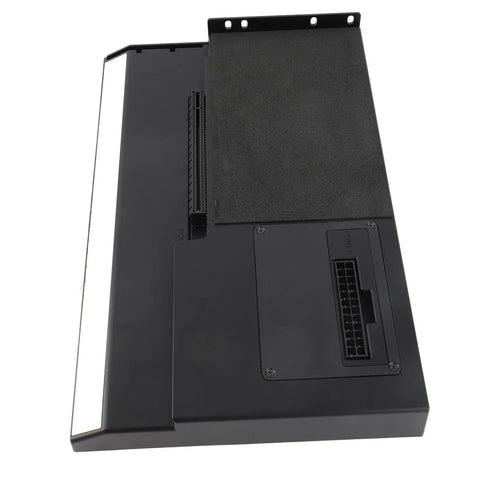 Game Changing External GPU Dock For Thunderbolt 3 Laptops showing rear panel with PCIe X4 slot and power connectors.