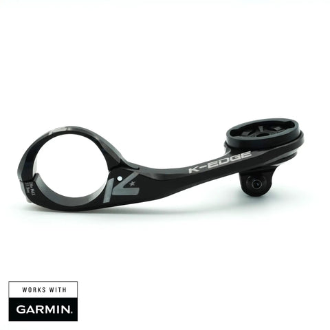 Max XL 31.8mm Bicycle Computer Combo Mount for Garmin GPS Devices Black Easy Install Durable Handlebar Mount for Cyclists