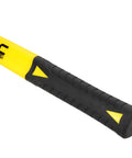 Close-up of fiberglass handle on Non-Sparking 16-Inch Brass Hammer With Fiberglass Handle 5-Lb Double-Faced USA Made Non-Marring Mallet