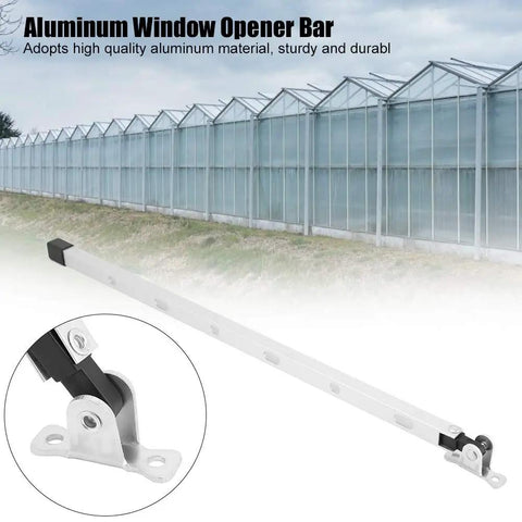 Greenhouse Vent Opener Bar, Manual Aluminum Window Opening Kit For Roof Vents And Greenhouse Windows, Durable Stay Bar To Keep It Chill And Prevent Overheating, No Fuss Temperature Control Accessory For Gardening