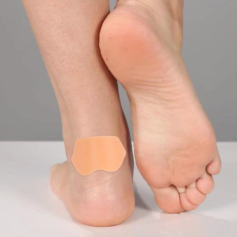 Self Adhesive Heel Protectors Soft Foam Cushion Pads For Shoes Wear Resistant Anti Blister Heel Grips Stick On Foot Care For Sore Heels And Ill Fitting Kicks Top Tier Protection on foot.