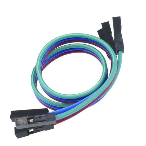 Colorful jumper wires for 5 Pack DHT11 Temperature Humidity Sensor Module 3.3V To 5V Digital Output With Wires