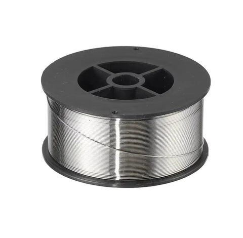 Aluminum 4043 MIG Welding Wire 0.030 Inch 1 Lb Roll ER4043 AlSi5 on plastic spool for welding and fabrication projects.