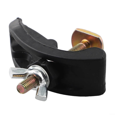 Heavy Duty Deskbloom CNC Engraving Machine Press Plate Clamp Fixture With Bow Clamp Design and Thickened Steel Plates for T Slot tables.