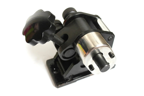 Manual Ring Roller PR3 Planetary Bender With 3 Rollers And 2 Driven Rollers, close-up showing adjustment knob and rollers