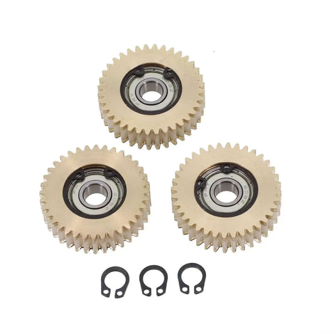 Top Shelf 36 Tooth Nylon Gear Set For Bafang Mid Drive Ebike Motors 38mm Perfect Fit For 500W 750W Repairs Super Quiet And Smooth Shifting, three gears