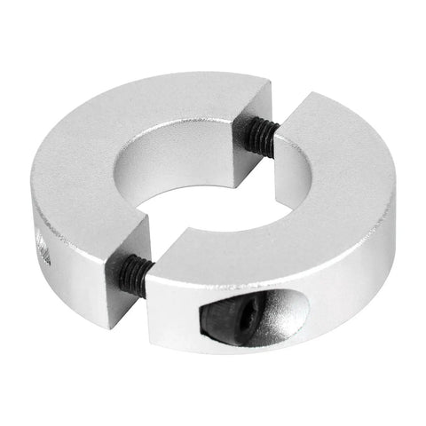 Pack Of Four 12mm Split Shaft Collars Aluminum Alloy Two Piece Clamping Collar 30mm Outer Diameter 10mm Thickness With M4 Set Screws