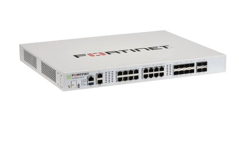 Enterprise Ready Next Generation Firewall featuring top shelf network defense and AI powered SD WAN security, FortiGate 201G model.