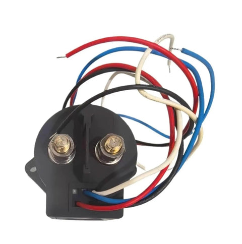 NdZ3X-25010 Heavy Duty DC Contactor Relay With Kickin 250A And 1000V Power Handling For EV Charging Rock Solid Solar PV Battery Storage Featuring No Sweat 9 To 36V Control, top view showing wires and terminals.