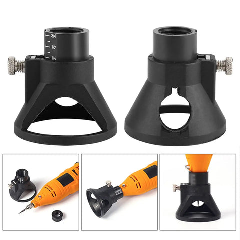 Heavy Duty Drill Locator Tool Attachment With Precision Positioner for Accurate Punching and Drilling Alignment on Electric Grinders