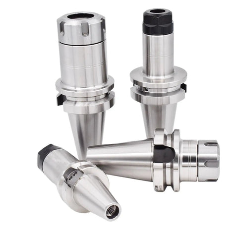 Rock Solid Precision Collet Chuck Compatible With Bt30 And Bt40 Spindles Featuring Er11 Er16 Er20 Er25 Er32 Sockets for CNC milling.