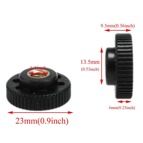 Black 1/4-20 Inch Camera Nut Female Threaded Knurled Thumb Nuts Adapters For Cameras Tripods Ball Heads And Lamp Holders 4 Pack Durable Brass Construction