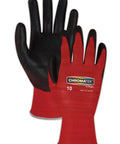 ChromaTek Hyperon Blend Work Gloves With PU Palm Coating For Dope Grip And Everyday Comfort ANSI A2 Cut Resistance HPPE Shell 12 Pairs CT500