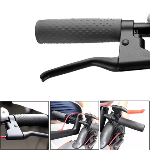 Non Slip Grip Cover For Electric Scooter Handlebar Soft Rubber Sleeve Provides Scratch Protection Easy On Off Nonslip Comfort Grip Protective Handle Cover For Skateboard And Cycling Accessories on black scooter handle