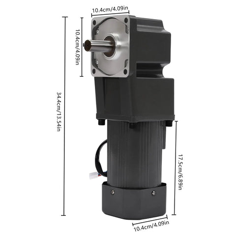 heavy duty industrial gear motor with 36Nm gearbox and steel housing