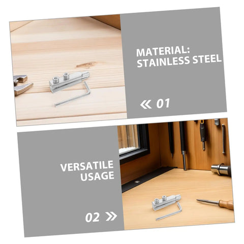 Heavy Duty Stainless Steel Valve Screw Extractor Kit 2 Pcs Ultimate Fixing Tool For Tough Plumbing Jobs And Faucet Repair In Your Home Saves Time, stainless steel, 2 pcs