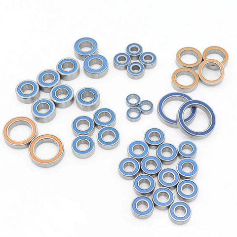 Assorted Traxxas TRX-4 Ball Bearing Set for One-Tenth RC Car Upgrade Chrome Steel Bearings 52100 Precision Kit