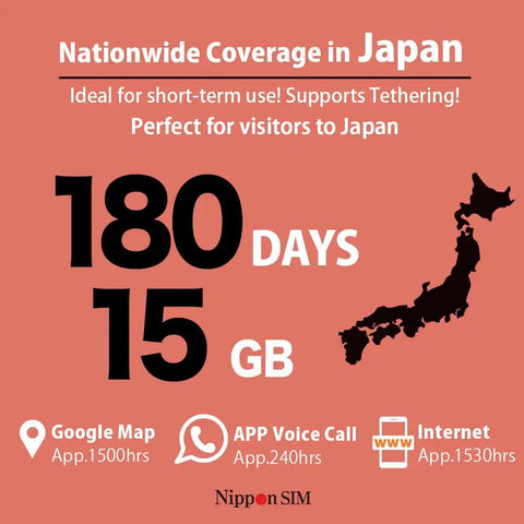 Data Only SIM Card For 180 Days With 15GB High Speed 4G LTE Plus Unlimited Data At Reduced Speed No Roaming Needed