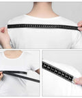 Go To Ultra Long 120 Inch Soft Fabric Measuring Tape Two Pack Black For Sewing And Tailoring Dual Scale 120 Inch And 300 Cm Easy Read Marks on shoulder and chest