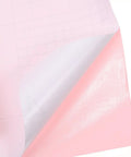 Self Adhesive Waterproof Pink Wallpaper Roll Heavy Duty Pvc showing the smooth non-slip grip backing ready for installation.