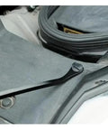 Tool removing clip using 190 Piece Car Plastic Bumper Clip Kit with 6 Styles Retainer Fasteners and Push Rivets for Auto Body Repairs.
