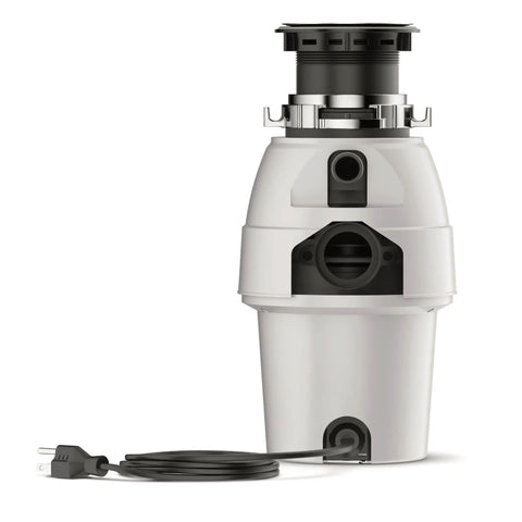 Legend Series Continuous Feed Garbage Disposal For Kitchen Sink With Power Cord L 2600 RPM High Speed Motor EZ Mount appliance front view