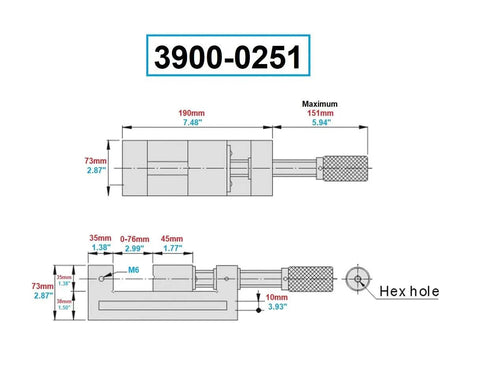 Technical diagram of Beast Of A Toolmaker Vise With Ultra High Precision And 4 Inch Jaw Opening For Machinist Quality details.