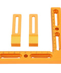 Workhorse Aluminum Alloy Vise Clamps Compatible With T Slot And Perforated Worktables Dead Nuts displaying an orange square and two guide blocks.