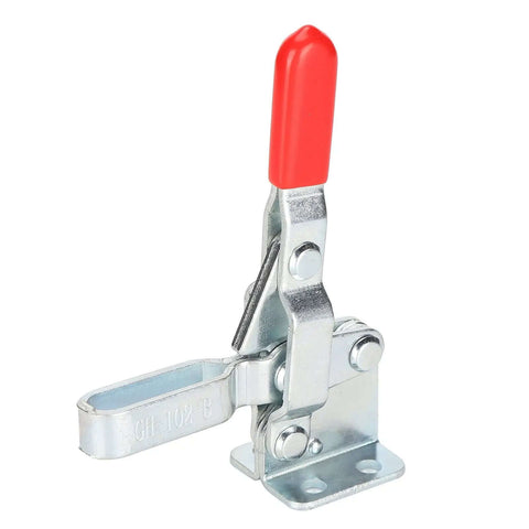 Toggle Clamp With Quick Positioning Fixture And Plastic Handle For Metal Plates And Circuit Boards, Fast Rock Solid Hold For Welding