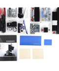 Fafeicy 24W Mini Milling Lathe 6 In 1 Mechanical Accessory For Metal And Woodworking Small Workshop DIY Gear with tools and manual